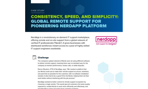 Coerenza, velocità e semplicità: supporto remoto globale per la piattaforma pionieristica e nerdapp