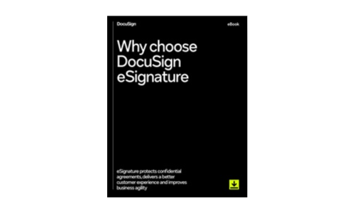 Perché scegliere Docusign Esignature